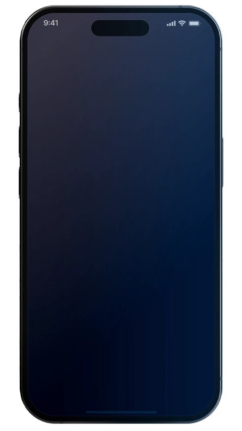 Interfaccia di trading mobile di Amalivo
